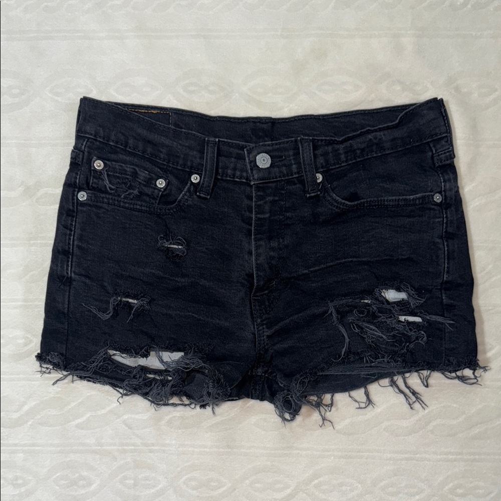 Levi’s 514‎ distressed Jean shorts (32)
